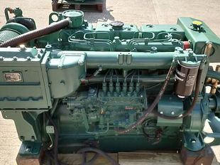 Doosan L086TIH 285hp Bobtail Marine Diesel Engine