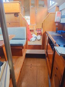 FJORD 33 MS new engine, great motorsailer, &pound;26500
