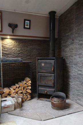 multi fuel stove with oven box