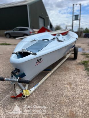 RS Feva Dinghy – Sail No. 3915