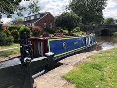 Historic Canal Boat Bantock