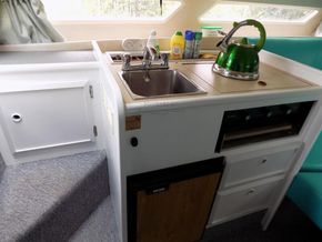 Fairline Carrera 24 Low airdraft. - Galley