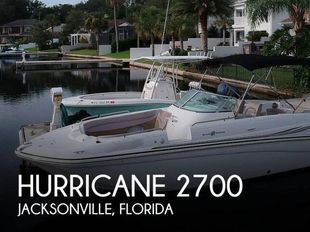 2013 Hurricane 2700 SD OB