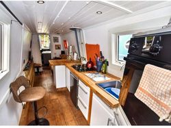 55ft Traditional Stern Narrowboat – Fully Refitted in 2024