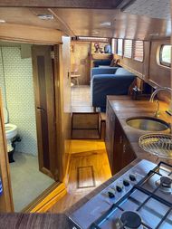 Steel hulled Dutch Cruiser liveaboard