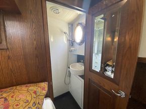 En suite viewed from master bedroom