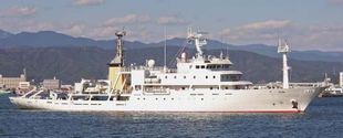 82m Oceanographic Weather Observation Vessel