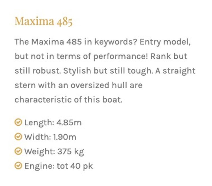 Maxima 485