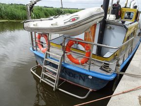 Varend Woonschip ex RWS vlet 14.78