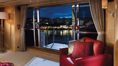 34 Metre Yacht - Main saloon optional balcony and patio doors