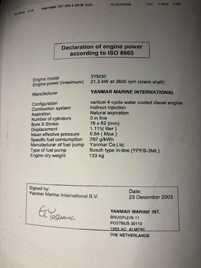 Engine Spec