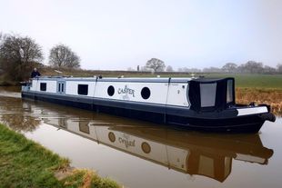 58ft 2021 Cruiser Stern Narrowboat built by Swan Boats with Bow Thrust