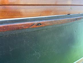 Watson 14m ex RNLI  - Hull Close Up