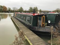 56ft traditional stern 5 berth narrowboat by Springer