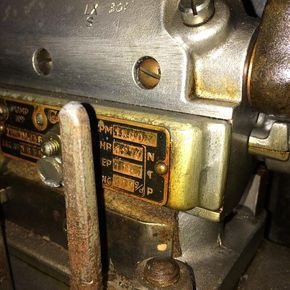 Engine indentification