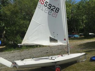 Laser 1 Standard & Radial + Road Trailer
