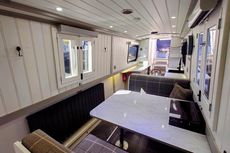 58ft 2021 Cruiser Stern Narrowboat built by Swan Boats with Bow Thrust