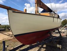 Classic 17-ft gaff-rig yacht &quot;Sprite&quot;