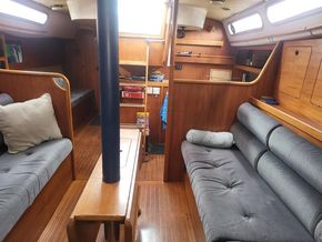 Moody 376  - Looking Aft