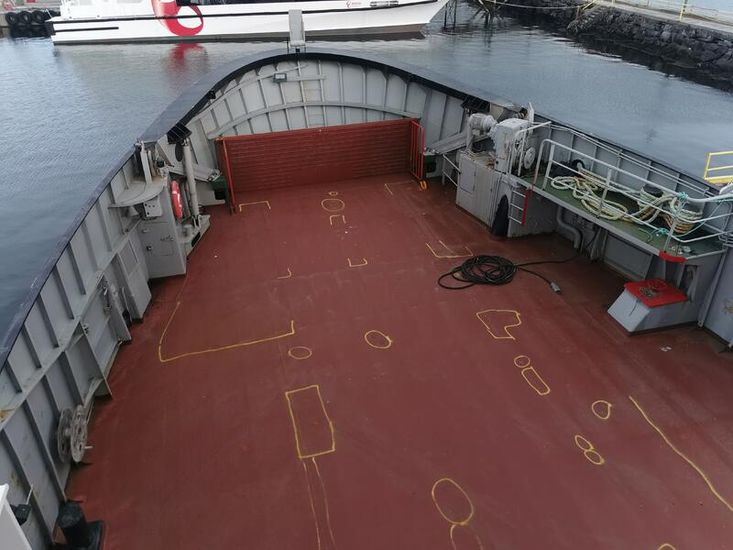 Beautiful 49 meter Ro-Ro pax car ferry 