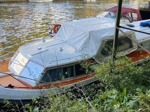 Widebeam 42ft with Residential Mooring in Hampton Court
