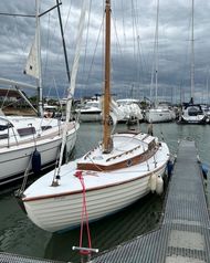26ft Nordic Folkboat Cyril White, 1959.