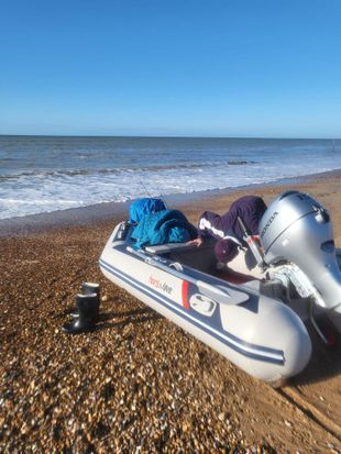 Honwave 3.2 Airdeck, Honda 15hp, Orca 2.5 hp