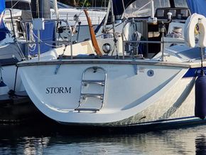 Westerly Storm 33  - Stern