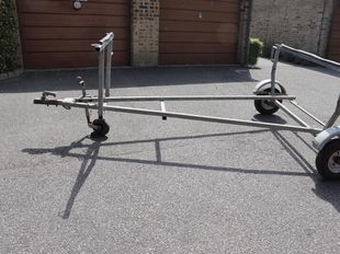 Double stack Laser road trailer for sale