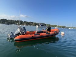 6m Deep Sea Inflatable RIB with 115 Yamaha Outboard