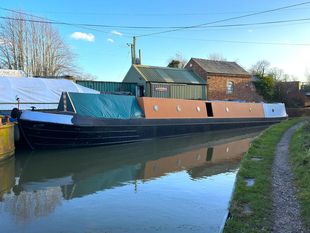 Hydrus - 70ft Harland and Wolff GUCCCo ex-butty narrowboat, 1935