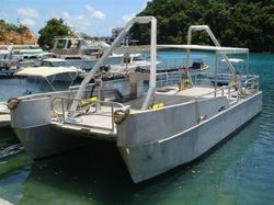 NEW BUILD - 12.4m Aluminium Catamaran Workboat