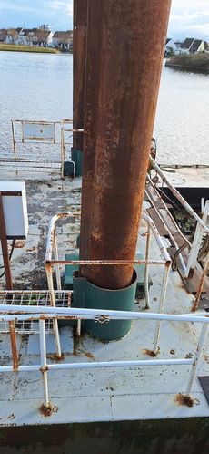 PONTOON FOR EXCAVATOR / DREDGING / CONSTRUCTION WORKS