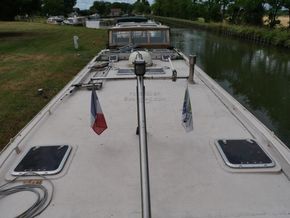 Barge Live aboard One off residential cruising barge for two - Deck