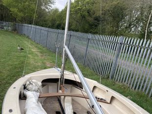 Wanderer Dinghy - Sail No. 661