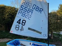 Optimist: Sail Number 5589