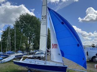 Laser 2000 Liquid Sunshine sail No 21957