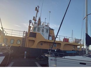 24m Ex Royal Navy Offshore Supply ship - For sale