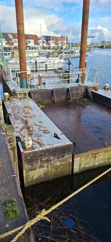 PONTOON FOR EXCAVATOR / DREDGING / CONSTRUCTION WORKS