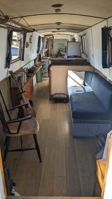 54ft Narrowboat Home, Blow It