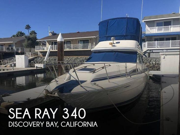 1984 Sea Ray 340 sedan bridge