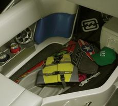Under Passenger Seat Storage