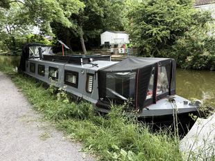 36FT SPRINGER NARROWBOAT BUILT IN 1980 WIT CRUISER STERN