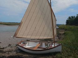 Sailing dinghy 12'6" smacks boat by Brian Kennell