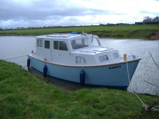 Custom built electric river cruiser