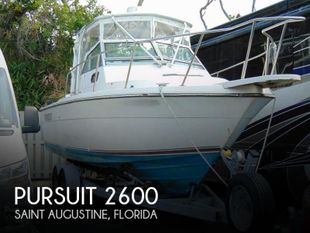 1987 Pursuit 2600