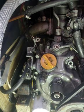 Yanmar 10 GM sailboat engine