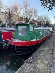 Narrow boat Maida valeTransferable 47 ft  Mooring