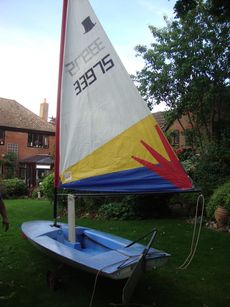 Tippy the topper seeks adventure and trips around the buoys