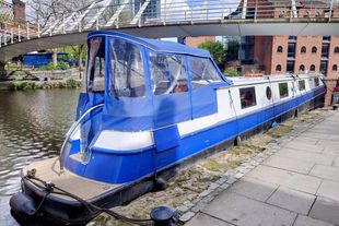 58' 2006 Cruiser Stern Phoenix Narrowboat built by Grant & Livingston
